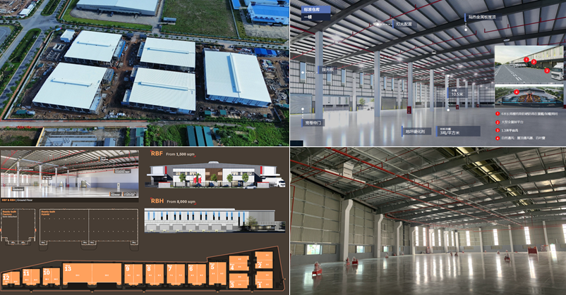 【新加坡裕騰代理項目】越南廣寧省工業(yè)區(qū)高標廠房&倉儲出租